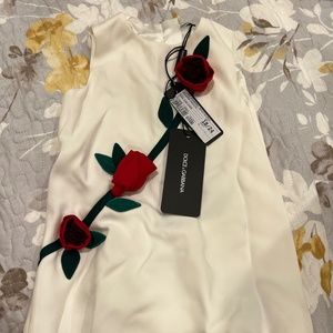 Baby Girl Rose Dress Dolce & Gabbsna